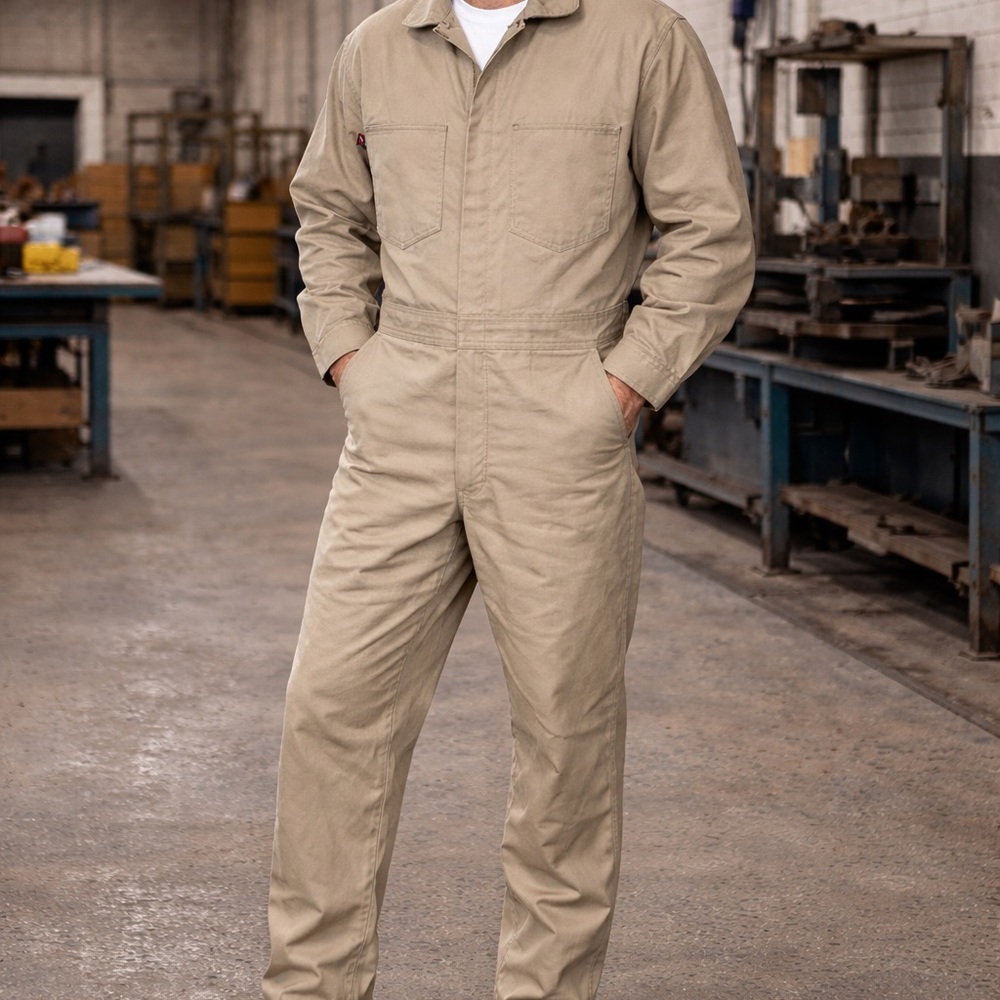Men's Tan Coverall